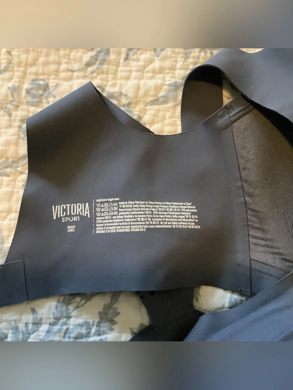 Victoria’s Secret Angel Max Sports Bra 36DDD - Picture 5 of 9